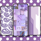 Purple Preppy Wallpaper
